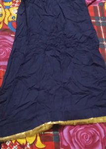 Navy Blue Palazzo Pants