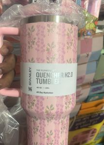 Stanley Quencher H2.0 Tumbler - Floral Pink