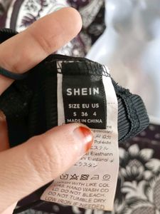 Stylish Black Fringe Crop Top