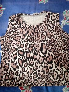 Leopard Print Tank Top