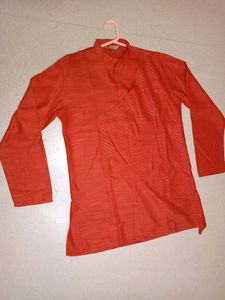 Orange Handsome Kurti Best Festive Option🧡🧡🧡🧡
