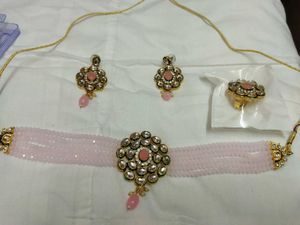 Zaveri Pearls Jewelry Set