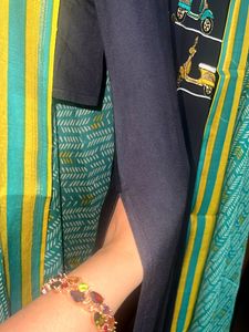 Charcoal Kurta Sets &amp; Printed Dupatta
