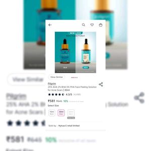 Pilgrim Face Peeling Solution