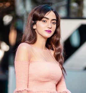Blush Pink Off-Shoulder Tulle Top