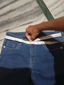 Dark Blue Denim Jeans