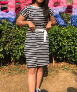 Striped Casual Dress