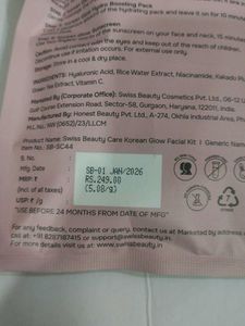 Swiss Beauty Korean Glow Kit