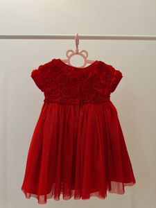 Red Rose Girls Dress