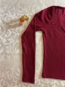 Ribbed Long Sleeve Top⭐️