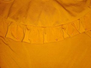 Chic Yellow Midi Dress