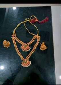 South Indian Bridal Matte Finish Jewelry