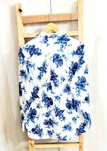 Fine Cotton Printed Shirt Bust Size-42
