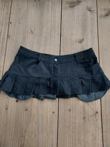 Micro Skirt-over Pants Skirt