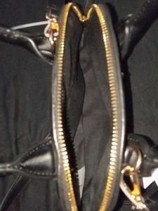 Black Dome Handbag