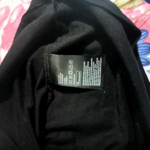 Hnm Black Turtleneck Top