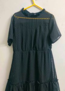 Black Mini Frock