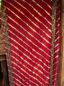 Art Silk Leheriya Dupatta