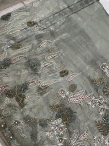 Beautiful Gota Patti and Aari Tari work