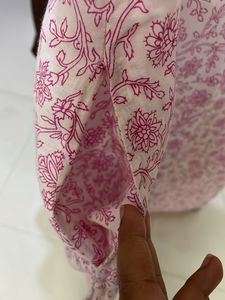 Floral Print Kurta