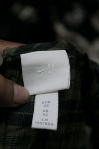 H&amp;M Plaid Midi Dress