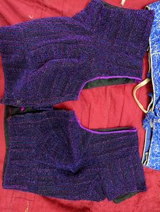 Combo Of 4 Blouses Adjustable till 34size