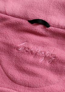 Pink Fleece Vest - Cozy Layer