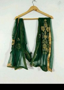 Gown With Dupatta