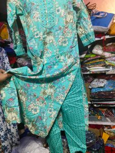 cotton kurti set .. all sizes available