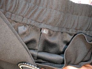 Chic Black Mini Skort