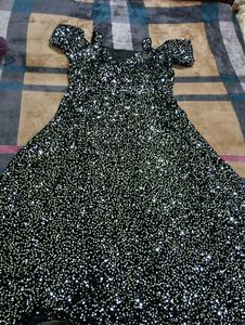 Velvet Squeen Floor Touch Gown