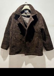 Brown Teddy Fleece Jacket
