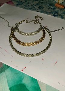 Layered Rhinestone Necklace