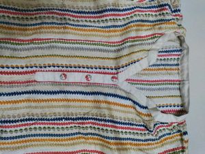 Multicolored Stitched Kurta