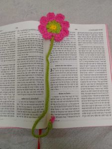 Crochet Flower Bookmark🌼💕