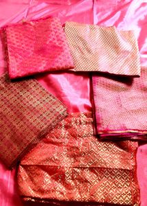 Blouse Fabric One Metre  Set Of 5