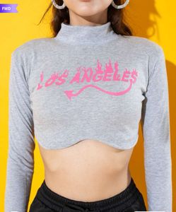 Stylecast X Hersheinbox Grey Crop Top
