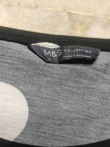 M&amp;S Polka Dot Top