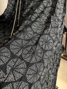 Ink Black Anarkali flare kurta gown
