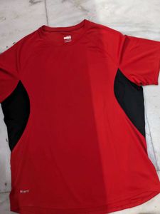 Red Nike Fit Dry Tshirt