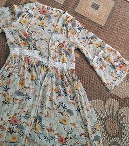 Floral Print Shurg