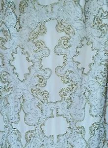 Elegant Beaded Party Dress - M Size