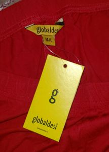 Global Desi Rust Red Legging