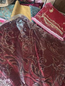 Pack Of 5 Elegant Maroon Cushion Cover