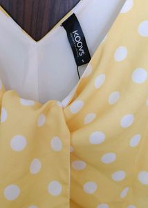 Sexy Polka Dot Back Tie Bodycon Dress