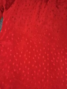 Red Vintage Style Top