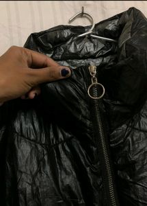 Evavshton Black Puffer Jacket