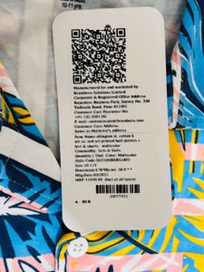 Tropical Print Matching Set Boy 10-11 Year