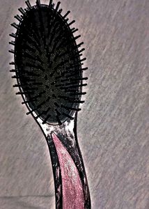 Aesthetic hair comb 🧼🎀