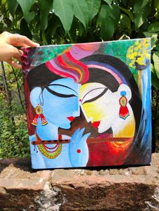 Acrylic Painting On Canvas - ❤️